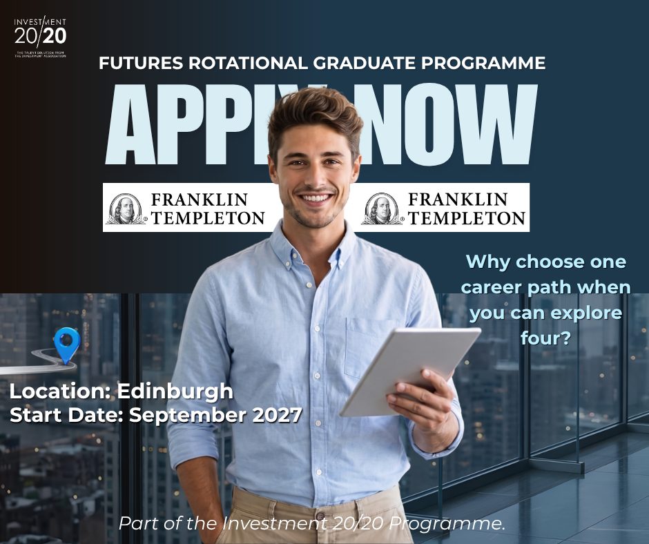 Apply Now design for Franklin Templeton Futures Rotational Graduate Programme